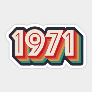 1971 Sticker